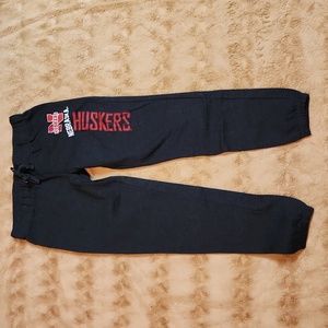 Nebraska huskers gray joggers